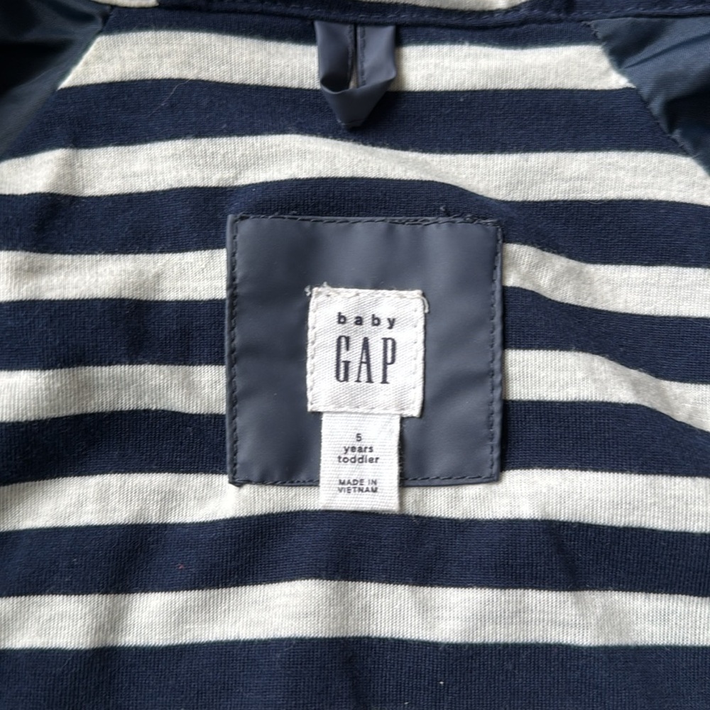 Baby Gap Lined Rain Jacket - Picture 3 of 6